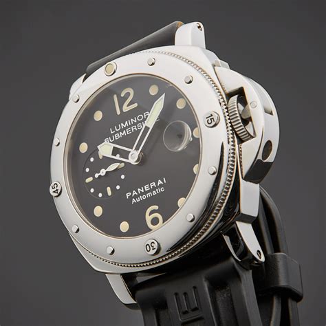 used panerai luminor submersible pam watch|pre owned Panerai Luminor marina.